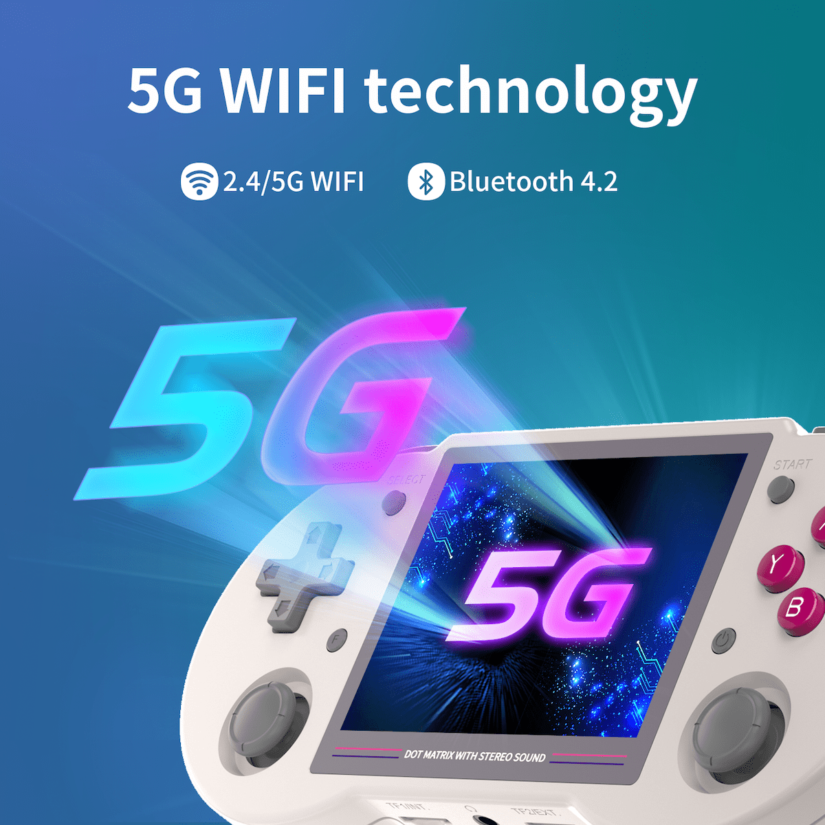 وحدة تحكم ألعاب واي فاي 5G محمولة للأطفال